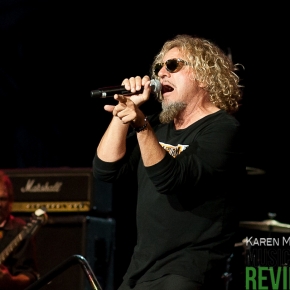 Sammy Hagar performing at the Vegas Rocks! Magazine Awards