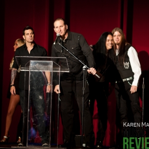 BlackBox13 accepting their award for 