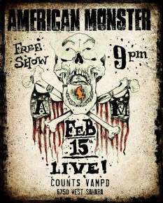 American Monster at Vamp'd February 15, 2014
