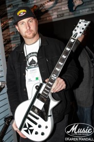 BlackBox13 Guitarist, Joe Wiehl, with the ESP/LTD James Hetfield Iron Cross SW