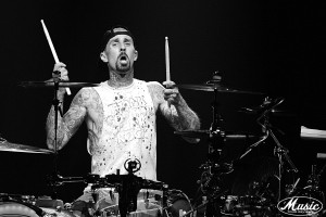 Blink182 at the Joint at the Hard Rock in Las Vegas @Jo anna Jackson/Stardogphotos